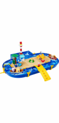 BIG Waterplay Peppa Pig Holiday vodní svet s kanály a prístavem