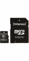 Intenso microSDXC          512GB Class 10 UHS-I U1 Performance