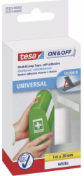 Páska na suchý zip Tesa 2,5 m x 20 mm černá 55225