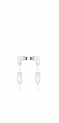 Anténní kabel 90 dB 1,5 m, kolmé konektory, HAMA 205056