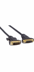 PREMIUMCORD DVI-D prodlužovací kabel,dual-link,DVI(24+1),MF, 5m