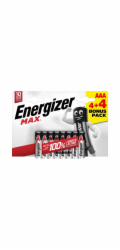 Energizer LR03/8 Max AAA 4+4 zdarma