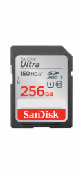 SanDisk Ultra SDXC UHS-I   256GB 150MB/s       SDSDUNC-256G-GN6IN