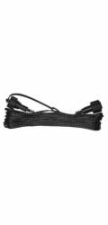 Prodlužovací kabel pro spojovací řetězy Standard černý, 10 m, venkovní i vnitřní
