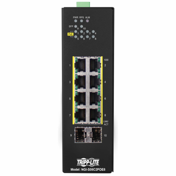 Přepínač 8x zdroj Lite Managed Ethernet Switch, 10/100/10...