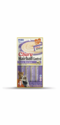 INABA Churu Hairball Tuna kočičí pamlsek - 4x14 g