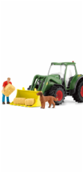 Schleich Farm World traktor s přívěsem, autíčko