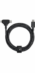 Native Union Kabel USB-C - USB-C + Lightning 1,8 m černý (BELT-CCL-COS-NP)