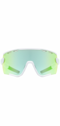 Sluneční brýle UVEX SPORTSTYLE 236 SET WHITE MAT / MIRROR GREEN (CAT. 2) + CLEAR (CAT. 0)