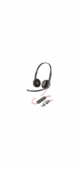Poly Blackwire 3225 náhlavní souprava, 3.5 mm jack + USB-C/A adaptér, stereo (bulk)
