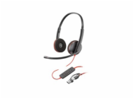 Poly Blackwire 3225 náhlavní souprava, 3.5 mm jack + USB-C/A adaptér, stereo (bulk)