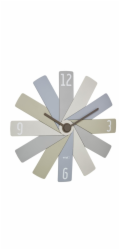 TFA Clock in the box  bunt Wanduhr