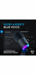 Logitech Yeti GX Dynamic RGB Gaming Mic with LIGHTSYNC - BLACK