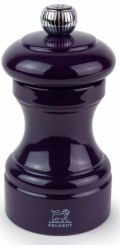 Peugeot Bistro Pfeffermühle 10 cm Aubergine lackiert Holz