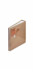 Fotoalbum Hama memo SINGO II Terracotta 10x15/200, popisové pole, zasouvací