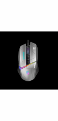 A4tech Bloody Myš W60 Max Activated, podsvícená herní myš, 12000 DPI, USB, Šedá