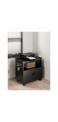 Univerzální skříň Ultradesk CRATE, černá