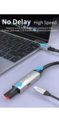 PremiumCord USB 3.2 repeater a prodlužovací kabel Male-Female, 5Gbps Aluminium 20m