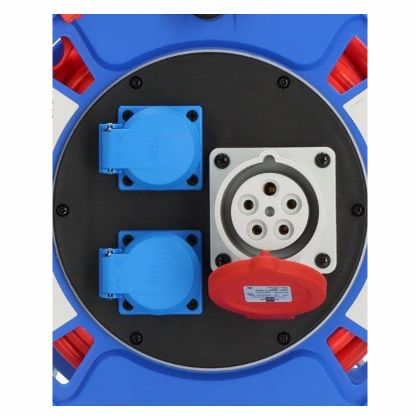 Prodlužovací kabel s cívkou BRENNENSTUHL, 400 V, 3 místa,...