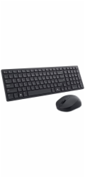 DELL KM555/ Německá/ bezdrátová tichá klávesnice + myš/ USB/ černá