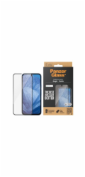 PanzerGlass - Ochrana obrazovky pro mobilní telefon - ultra široký tvar - sklo - barva rámu cerná - pro Google Pixel 8a