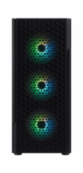 BitFenix skříň Proton / ATX / 4x 120 mms FRGB fan / USB 3.0 / 2x USB 2.0 / tvrzené sklo / černá