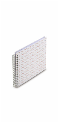 Hama Floral Spiralalbum    28x24 50 weiße Seiten             7739