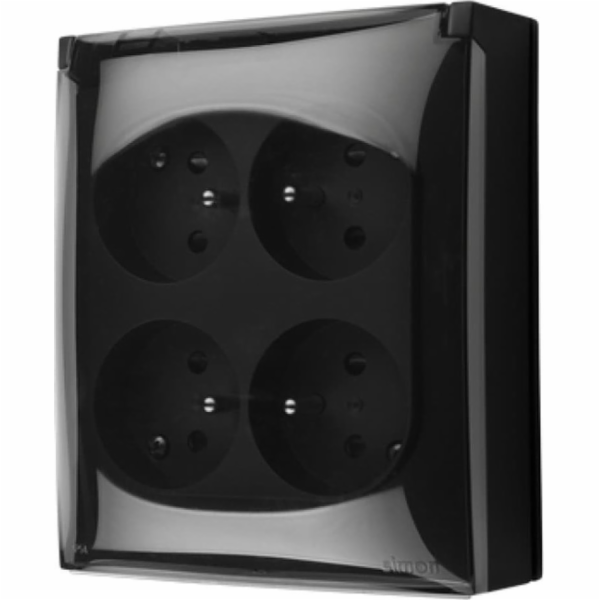 Kontakt-Simon Kontakt - Zásuvka Simon Aquaclick IP44, 4pi...