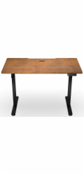 Endorfy herní stůl Atlas S electric Dark Wood / 114x60cm / nosnost 50kg / el. nastavení výšky (72-118cm) / tmavé dřevo