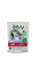 OASY Chunks in gravy Lamb - mokré krmivo pro kočky - 85g