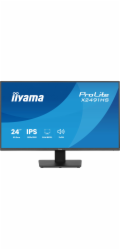 iiyama ProLite X2491HS-B1 - LED monitor - 24" (23.8" zobrazitelný) - 1920 x 1080 Full HD (1080p) @ 120 Hz - IPS - 350 cd/m? - 1500:1 - 1 ms - HDMI, DisplayPort - reproduktory - cerná, matná