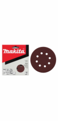 Brusné kotouče Makita P-43577, č. 120, O125 mm, 10 ks.