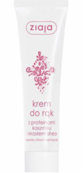 Ziaja krém na ruce s kašmírovými proteiny a bambuckým máslem 100ml