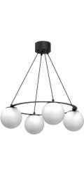 Luminex Závěsná lampa Ballo 5585 4x15W E27 černá