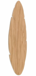 TK Lighting Hoja Wood 4678 nástěnná lampa dřevěný list 2x6W G9 dřevo