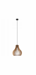 Lamkur Závěsná lampa Tucci 50119 1x60W E27 dub/černá