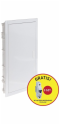 Legrand RWN 602433P modulární rozvaděč pod omítku 3x12 modulů IP40 bílé dveře + jistič 1P B16 RX3 (3 ks)