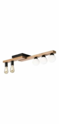 Lamkur Stropní svítidlo Matte 50171 2x15W E27 3x5W G9 dub/černá