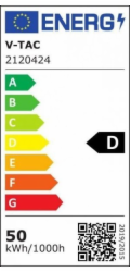 V-TAC LED pouliční svítidlo V-TAC SAMSUNG CHIP s regulací 50W 120Lm/W VT-59ST 4000K 5740lm 5letá záruka