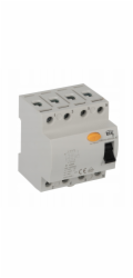 Kanlux Diferenciální jistič 4P 25A 0,03A typ AC KRD10-4/25/30-AC VDE 38737