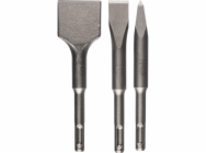 Set sekáčů a špičáku Bosch 2608690180 SDS-plus, 140mm, 3ks bal.