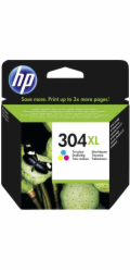 Originální tříbarevná inkoustová kazeta HP 304XL (N9K07AE#UUS)