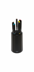 Joseph Joseph Elevate Knife Block Set 6 pcs. black