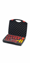 Ratschenschlüssel-Set isoliert, 1/2"", Steckschlüssel
