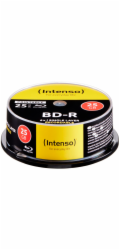Intenso BD-R 25 GB (6fach, 25 Stück, bedruckbar, Retail)