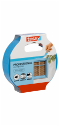 Tesa Kreppband 25m x 25mm Preci.outdoor Blau 04440