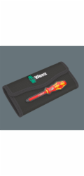 Wera Kraftform Kompakt VDE 17 Universal 1 Tool Finder, 17-teilig (rot/gelb, inkl. 2 Steckgriffe, VDE-Wechselklingen)