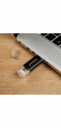 Intenso Twist Line         256GB USB Stick 3.2  USB-C & USB-A