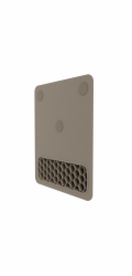 Fellowes Breyta Mauspad sand mit Handgelenkauflage