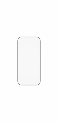 PanzerGlass - Ochrana obrazovky pro mobilní telefon - ultraširoká velikost s FASTFIT IN-A-BOX - sklo - barva rámu cerná - pro Apple iPhone 16 Pro, 17